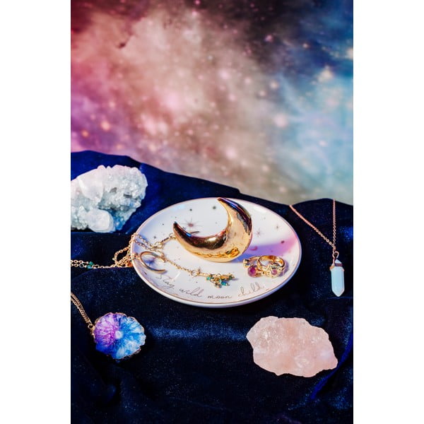 Porcelanast pladenj za nakit Celestial – Sass & Belle-image-2