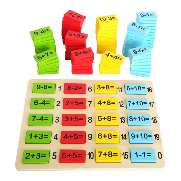 Legler Številka Fun leseni matematični učni pripomoček za otroke