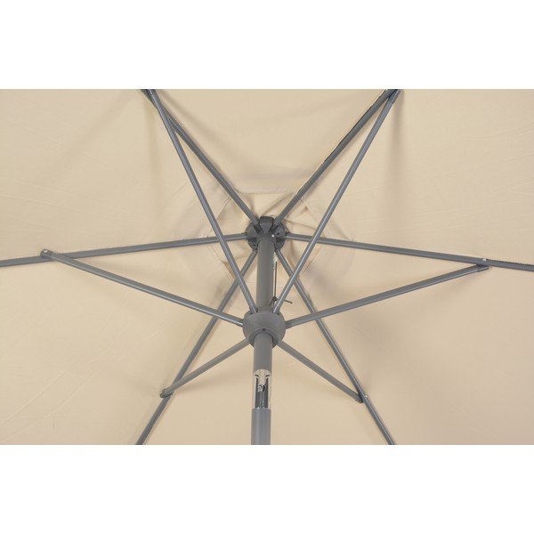 Bež senčnik ø 300 cm Roja - Rojaplast-image-1