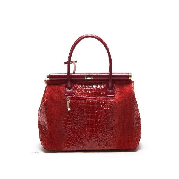 Usnjena torbica Anna Luchini 825 Rosso-image-1