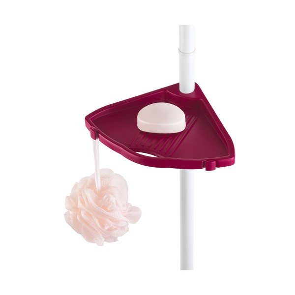 Roza teleskopska tuš polica Wenko Compact-image-2