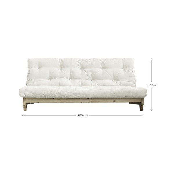Raztegljiv kavč Karup Design Fresh White/Creamy-image-4