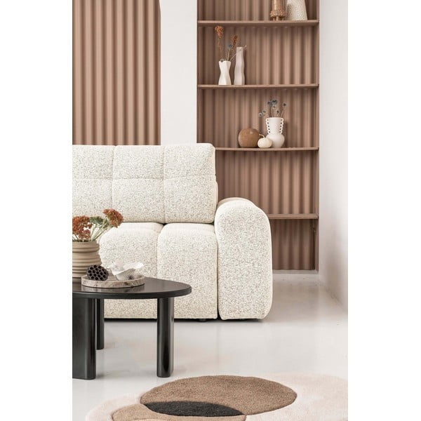 Kremno bela raztegljiva kotna sedežna garnitura s prostorom za shranjevanje (levi kot) Lulu – Miuform-image-4