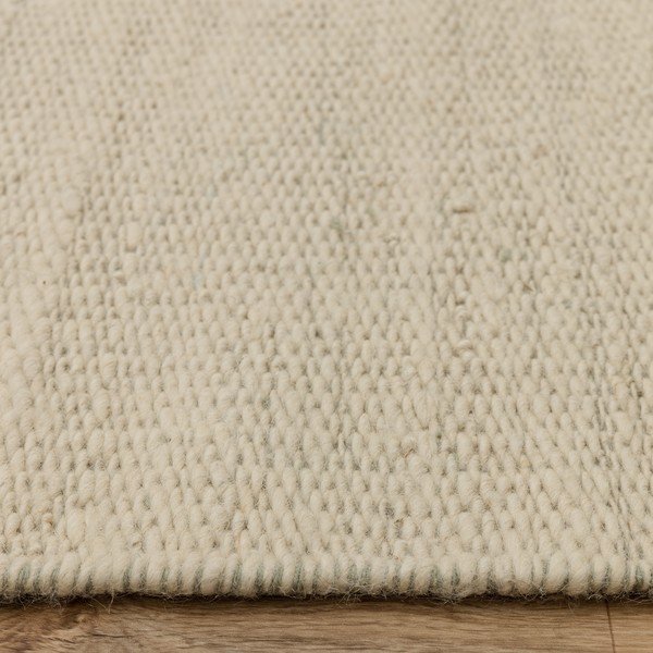 Kremno bela/žajbljevo zelena ročno tkana volnena preproga 120x170 cm Lima Sage – Asiatic Carpets-image-4