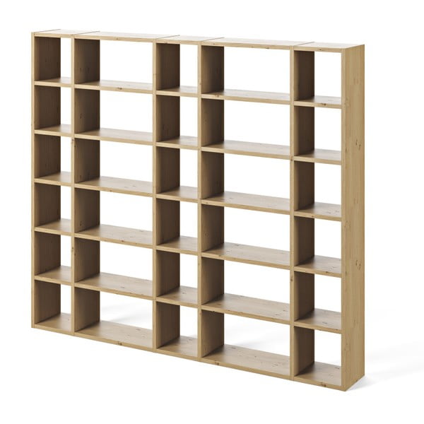 Svetlo rjava knjižna omara TemaHome Pombal, višina 224 cm-image-1