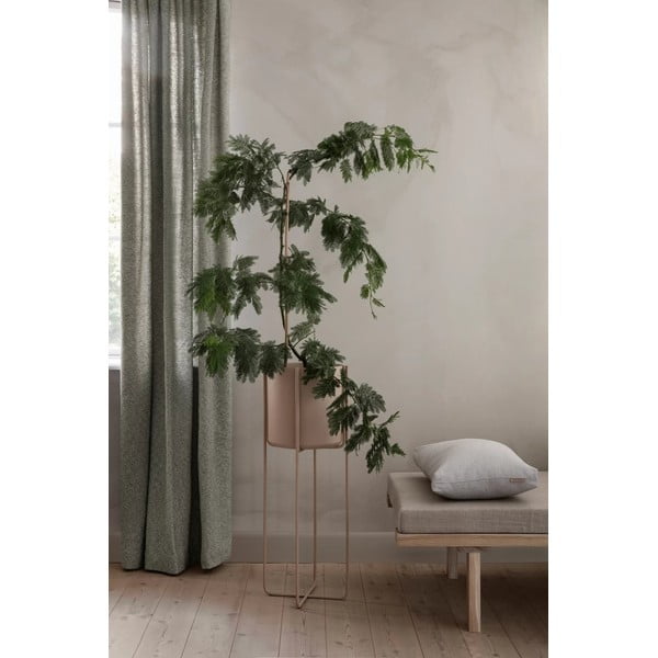 Kovinski okrasni cvetlični lonec ø 22 cm Kena – Blomus-image-1