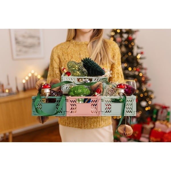 Božična figurica Honeycomb Tree – Sass & Belle-image-2