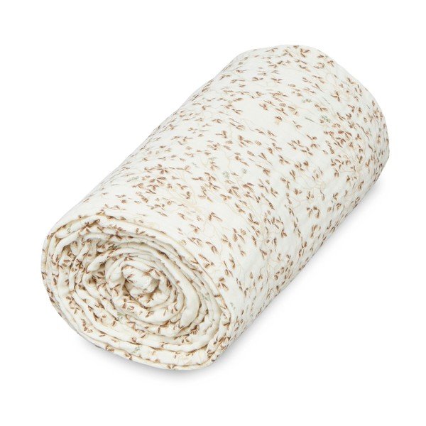 Kremno bela otroška odeja iz organskega bombaža 100x100 cm Lierre – Cam Cam Copenhagen