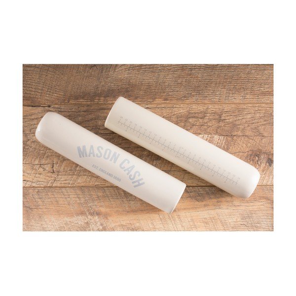 Mason Cash Bakewell White Stoneware valjček za testo-image-1