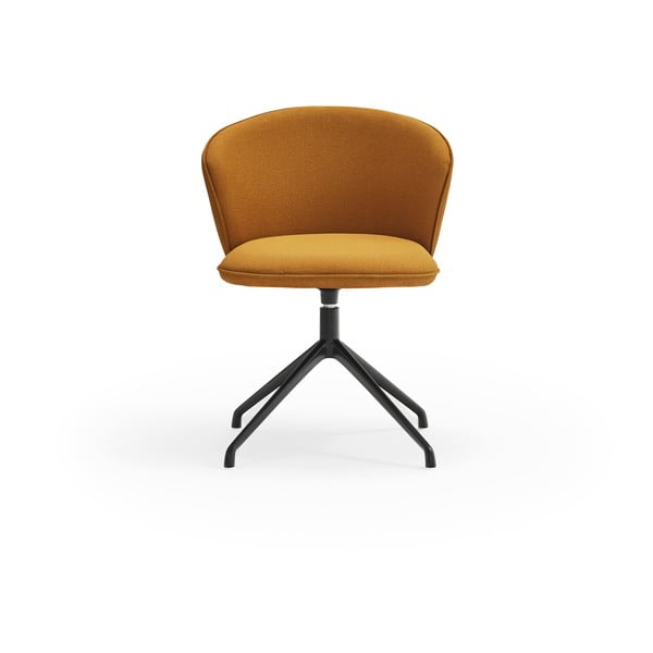 Gorčično rumeni oblazinjeni jedilni stoli v kompletu 2 ks Add – Teulat-image-1