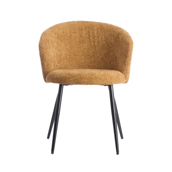 Oker rumeni kovinski jedilni stoli v kompletu 2 ks Radaja – Light & Living-image-2