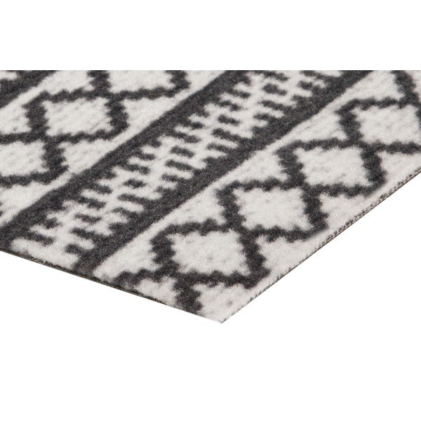 Krem-črn tekač Zala Living Cook & Clean Lago, 60 x 180 cm-image-1