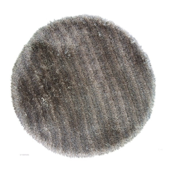 Okrogla svetlo rjava preproga Flair Rugs Pearl, 150 cm