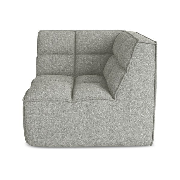 Svetlo siv modul za sedežno garnituro Kalai – Makamii