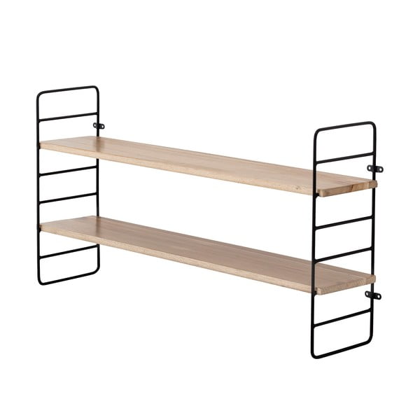 Polica iz masivnega lesa pavlovnije North - Bloomingville-image-1