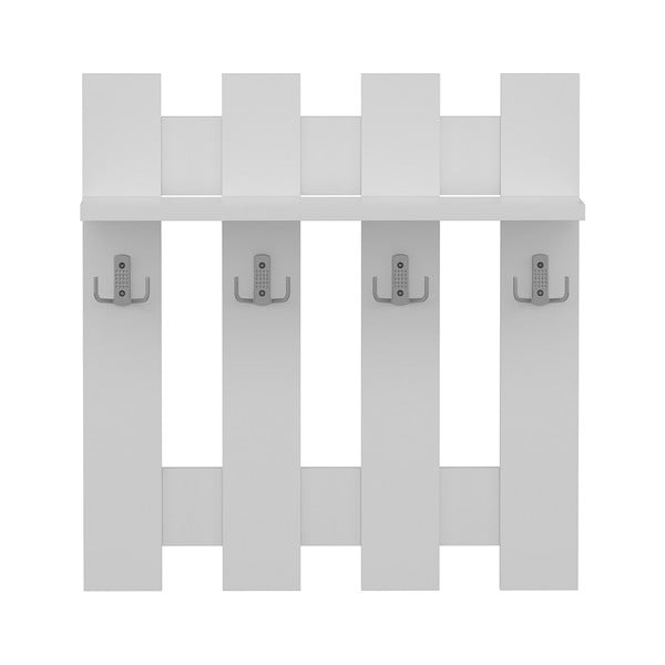 Beli stenski obešalnik Utica - Kalune Design