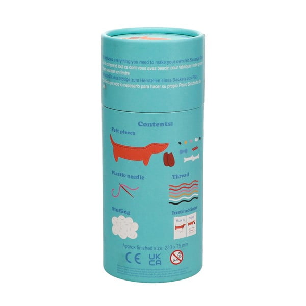 Komplet za ustvarjanje Sew Your Own Sausage Dog – Rex London-image-3