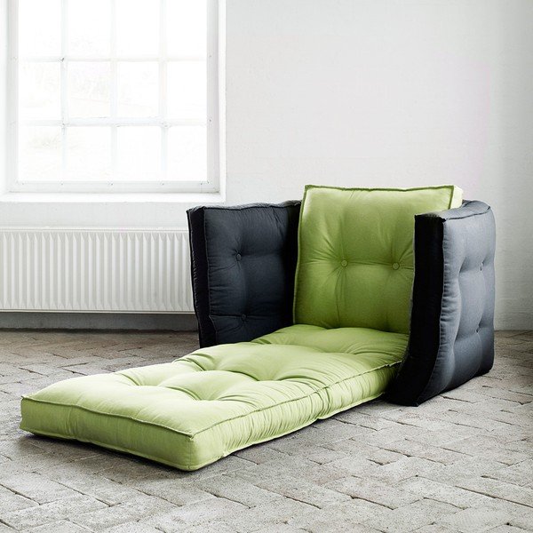 Zložljivi fotelj Karup Dice Pistachio/Gray-image-1