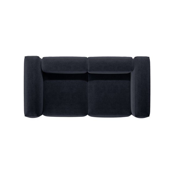 Temno modra sedežna garnitura 224 cm Bergamo – Cosmopolitan Design-image-4