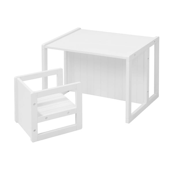 Bela otroška klop Country Style – Roba-image-4