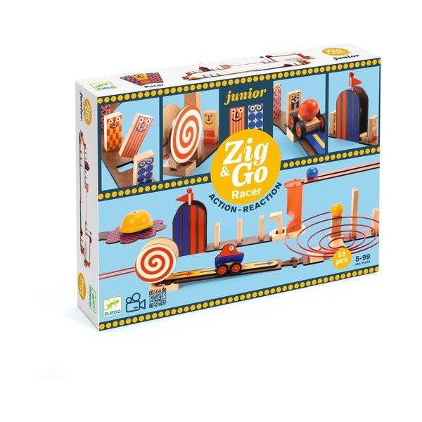 Lesena proga 51 ks Zig & Go Junior - Djeco