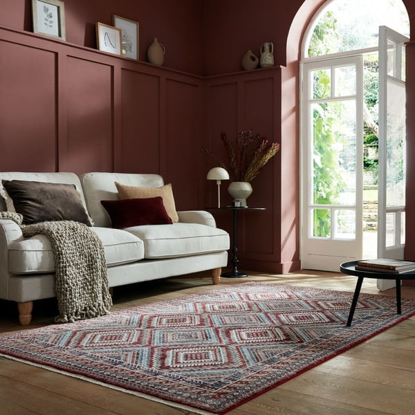 Bordo rdeča preproga 200x304 cm Babylon – Flair Rugs-image-1