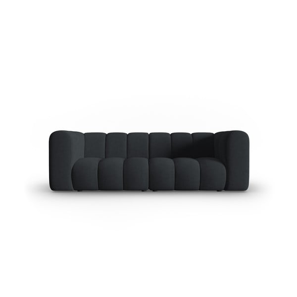 Črna sedežna garnitura 228 cm Lupine – Micadoni Home