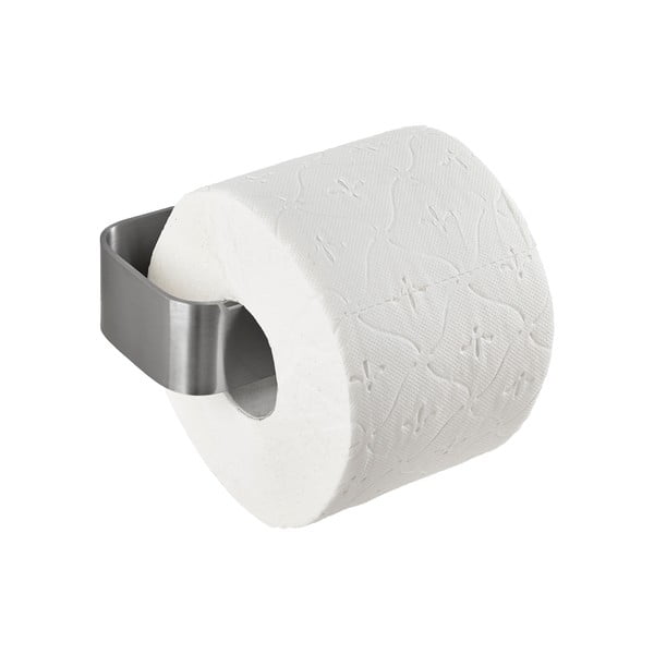 Stensko držalo za toaletni papir iz nerjavečega jekla v mat srebrni barvi Ume – Zone