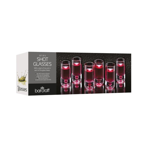 Komplet 6 steklenih kozarcev Kitchen Craft Bar Craft, 35 ml-image-1
