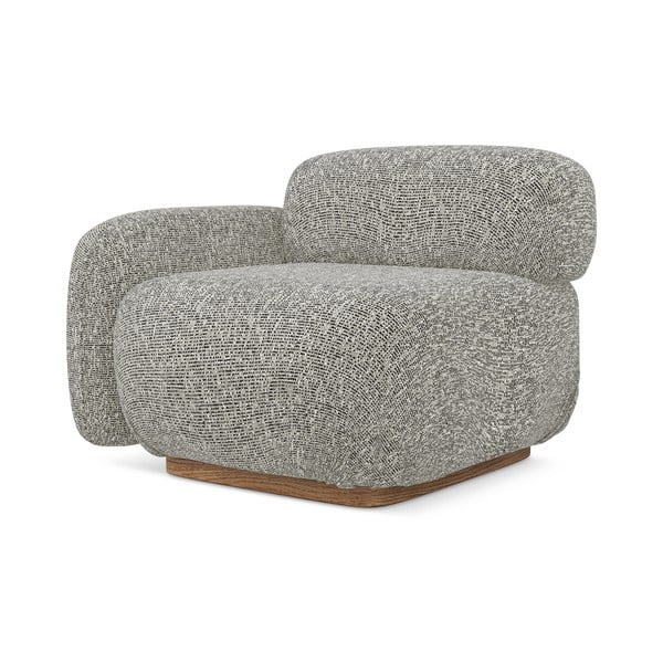 Siv modul za sedežno garnituro (levi kot) Ailani – Makamii-image-1