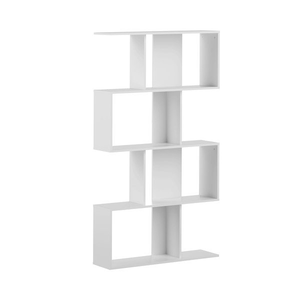 Bela knjižna omara 89x165 cm Sigma - TemaHome -image-2