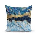 Prevleka za okrasno blazino Minimalist Cusion Covers Marble with blue, 45 x 45 cm