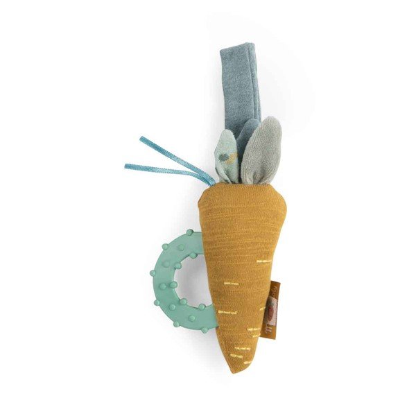 Igrača za dojenčka z grizalom Carrot - Moulin Roty