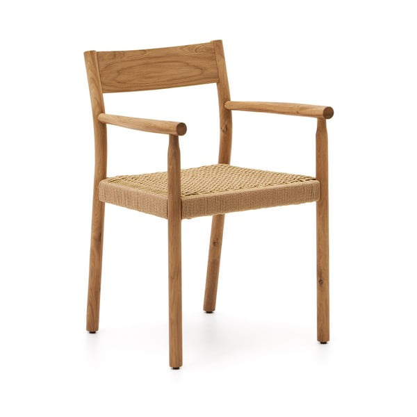 Jedilni stol iz masivnega hrasta v naravni barvi Yalia – Kave Home