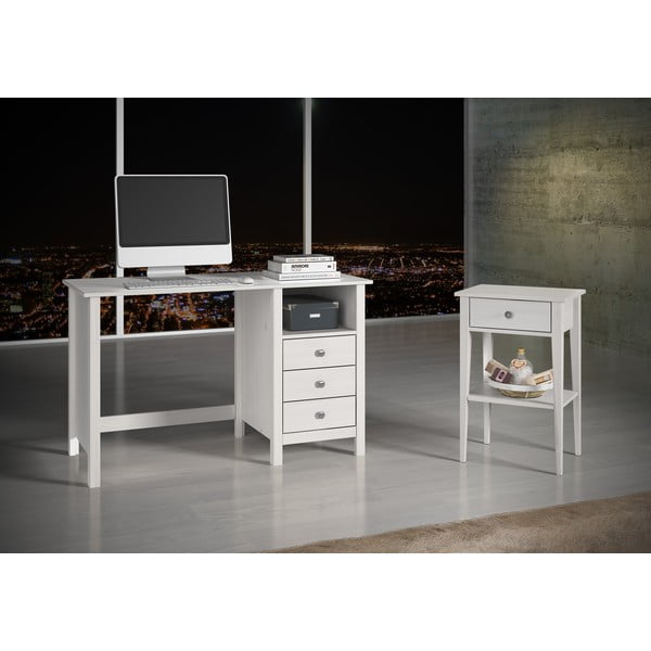 Pisalna miza iz masivnega bora 54x120 cm Berna – Marckeric-image-2