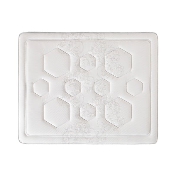 Trda/srednje trda vzmetnica iz pene 200x200 cm Tempus Premier – Moonia-image-4