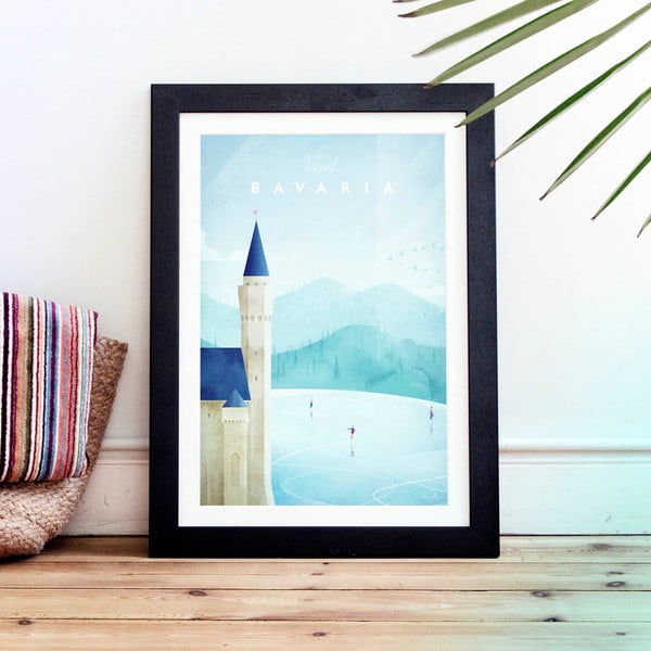 Plakat Travelposter Bavaria, A3-image-1