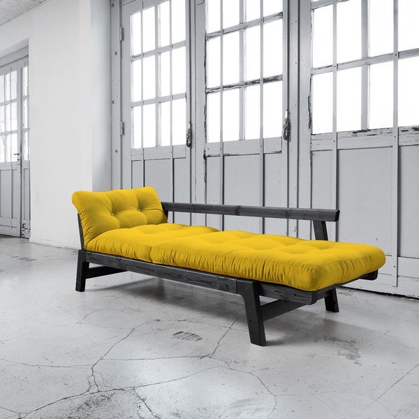 Raztegljiv kavč Karup Step Black/Amarillo-image-2