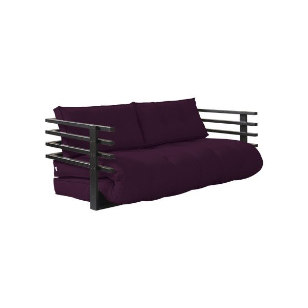 Variabilni kavč Karup Funk Black/Purple Plum-image-1