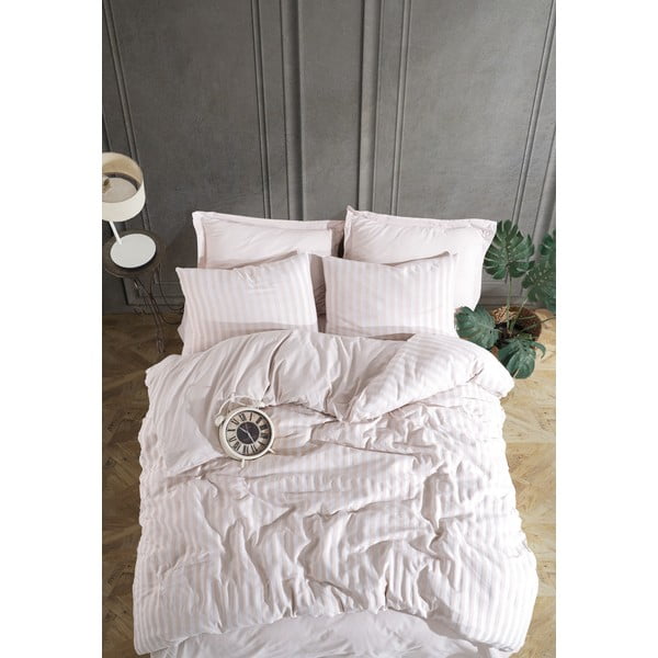 Bež posteljnina za zakonsko posteljo 200x200 cm Road Potlu – Mijolnir