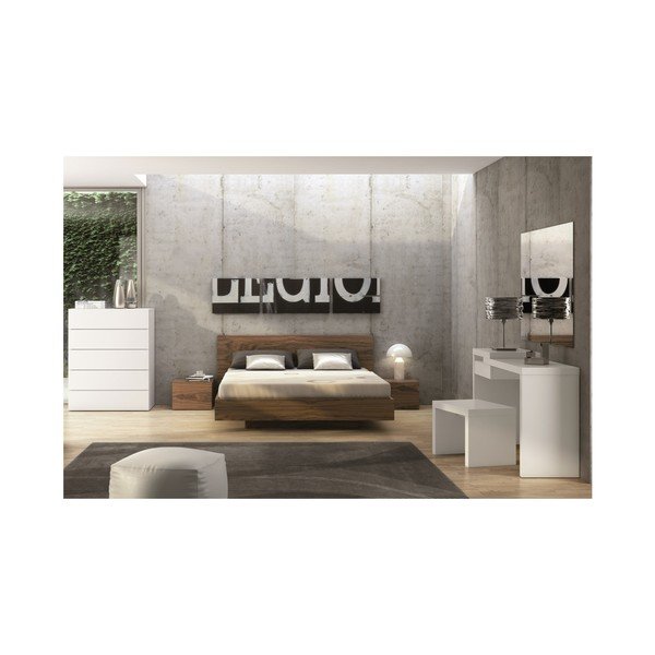 Rjava postelja TemaHome Float, 160 x 200 cm-image-3