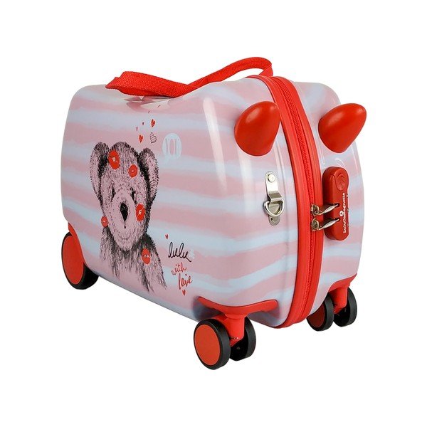 Otroški kovček Lulucastagnette Teddy Bear, 30 l-image-3