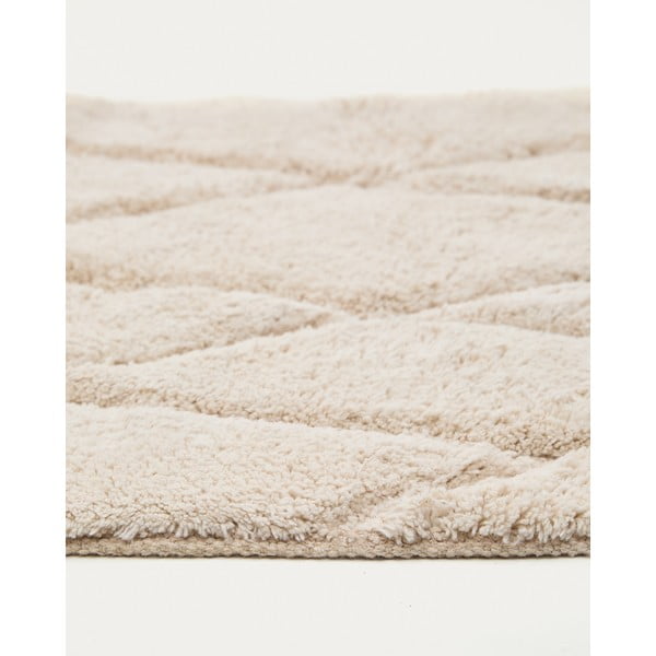 Bež kopalniška preproga 50x70 cm Nyana – Kave Home-image-2
