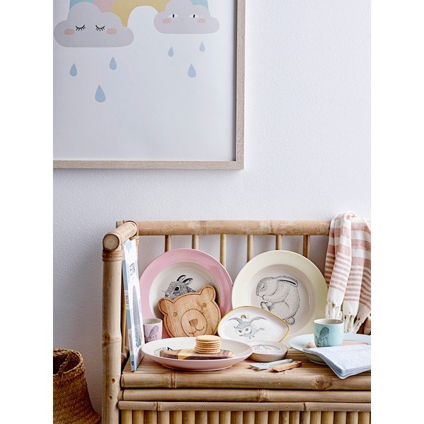 Stenski plakat v naravnem okvirju Bloomingville Mini Saida Frame, 55 x 75 cm-image-1