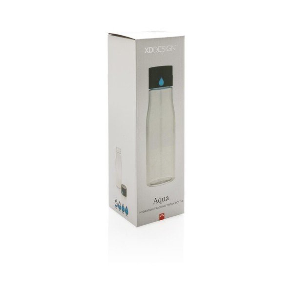 XD Design Aqualicious prozorna potovalna steklenička, 600 ml-image-3