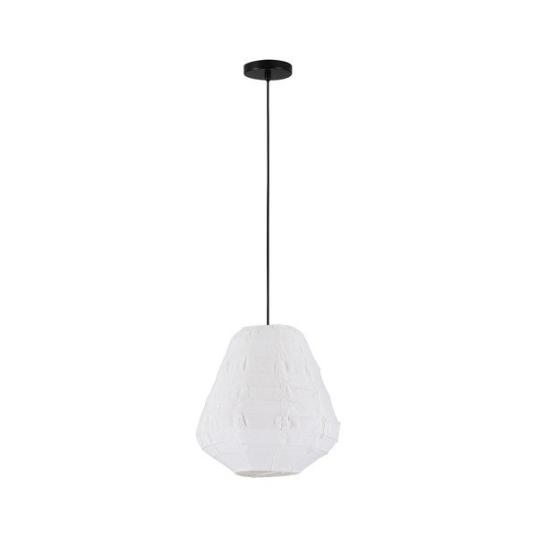 Bela lanena viseča svetilka ø 36 cm Linnet – Nova Luce