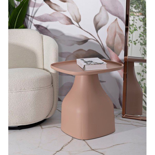 Plastična okrogla stranska mizica ø 48 cm Gea – Mauro Ferretti-image-1