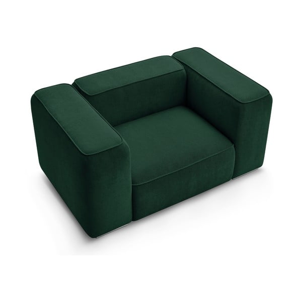 Temno zelen fotelj Zephyr – Bobochic Paris-image-4