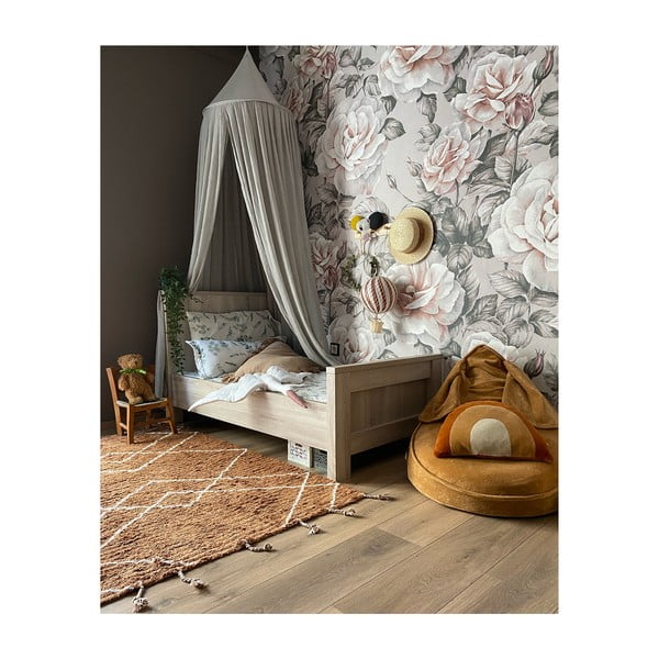 Ročno izdelana rjava bombažna preproga Nattiot Lassa, 100 x 150 cm-image-3