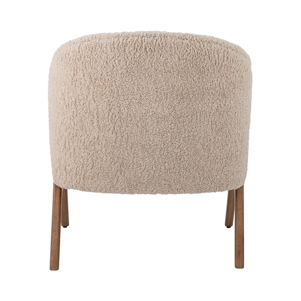 Bež fotelj iz tkanine bouclé Camino – Bloomingville-image-2